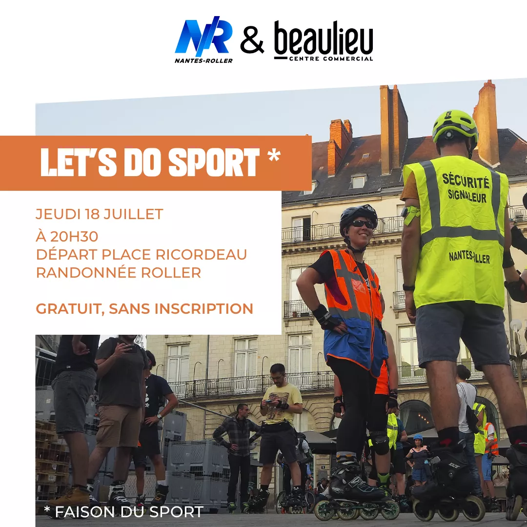 Affiche de la randonnée événementielle : Let's do sport