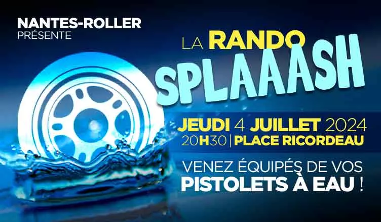 Affiche de la randonnée événementielle : Rando Splash