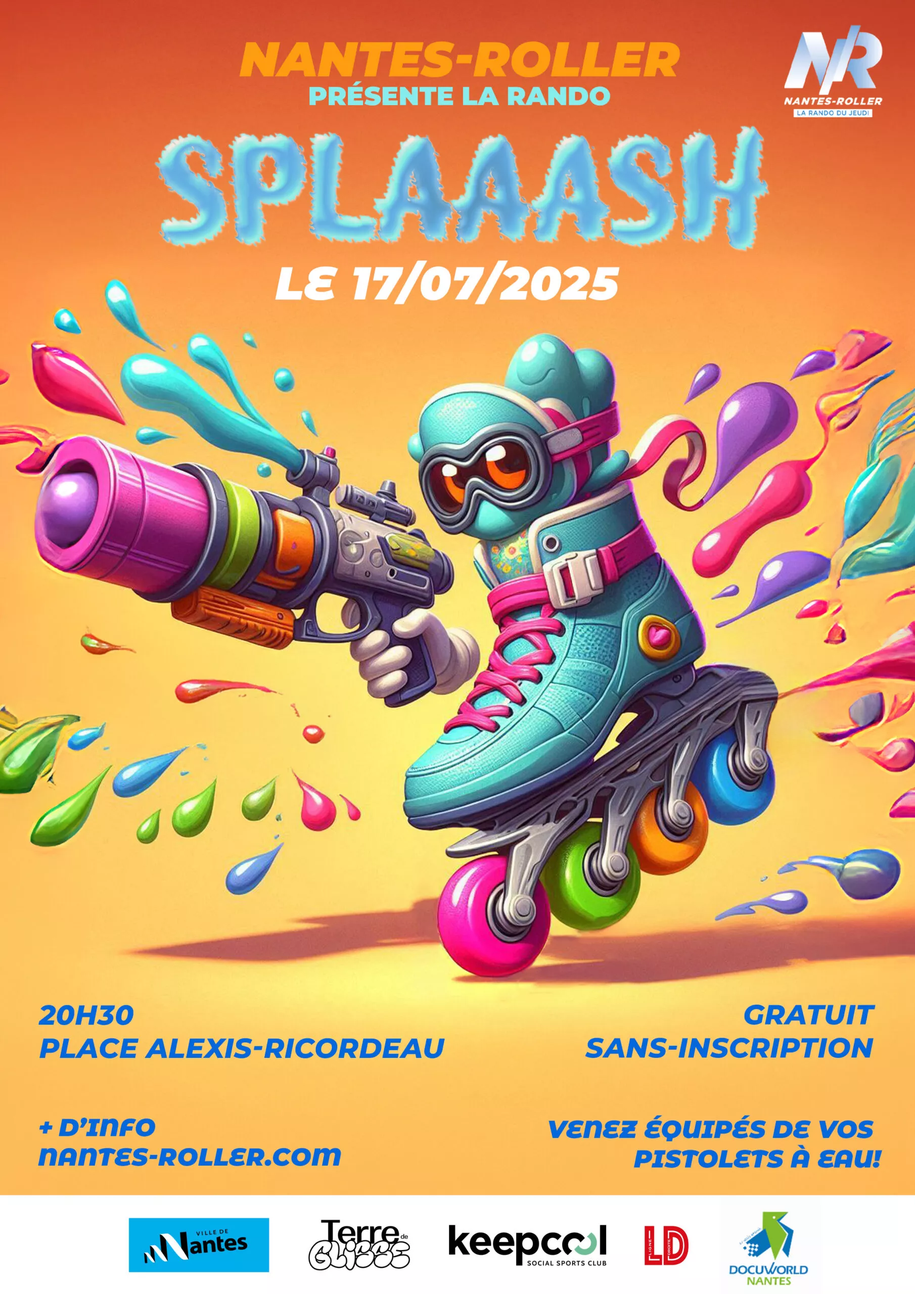 Affiche de la randonnée événementielle : Rando Splaaash