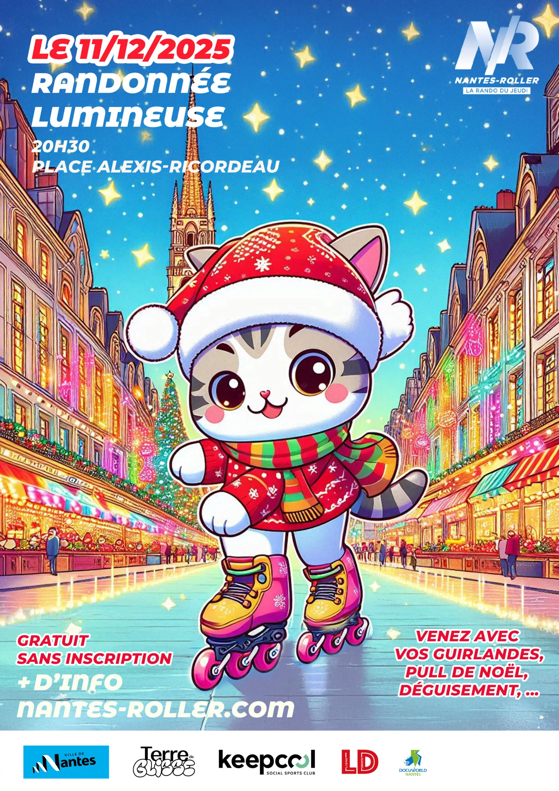 Affiche de la randonnée événementielle : Rando Lumineuse