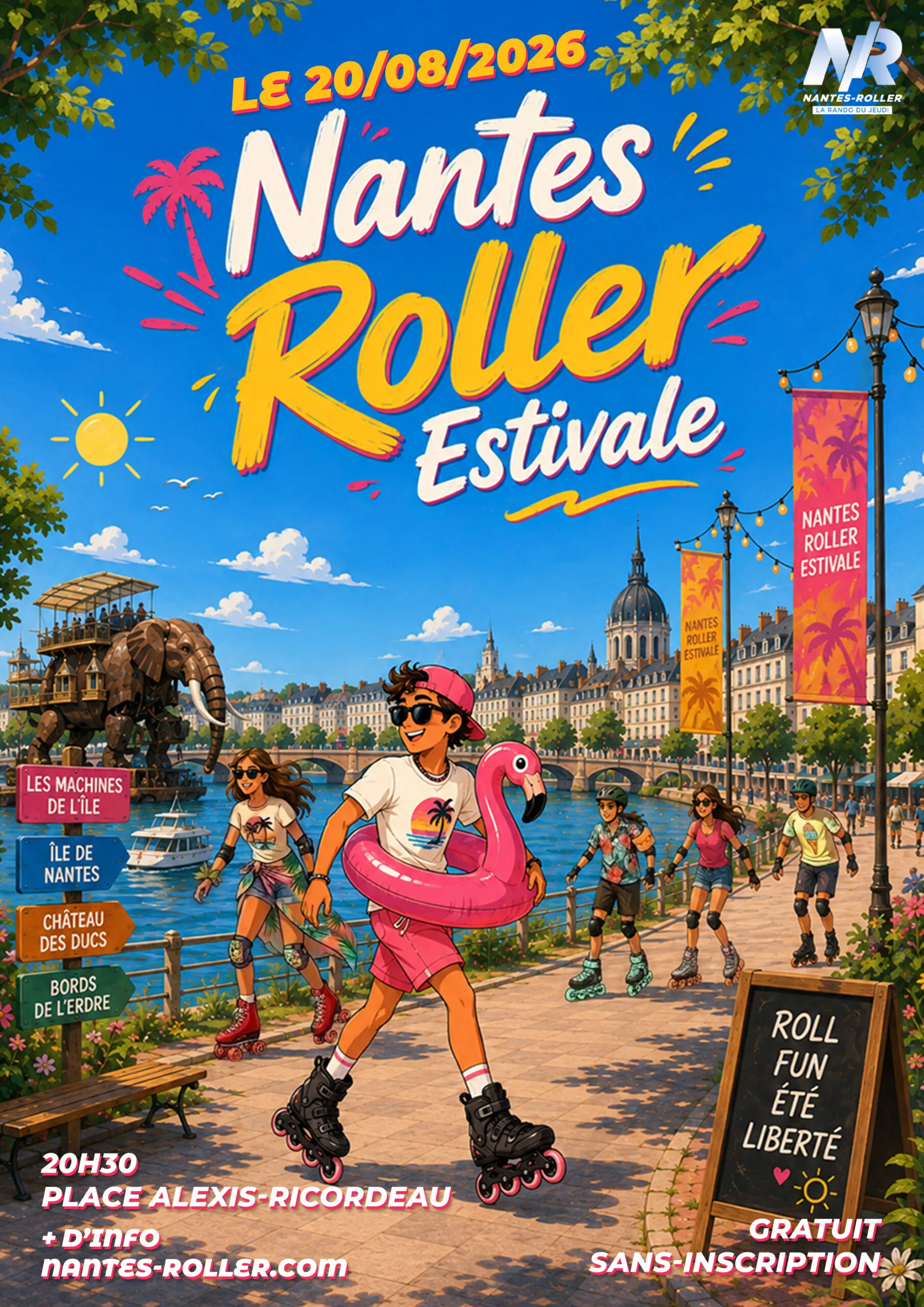 Affiche de la randonnée événementielle : Rande Estivale
